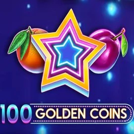 100 Golden Coins logo by Amusnet Interactive at Stake Casino