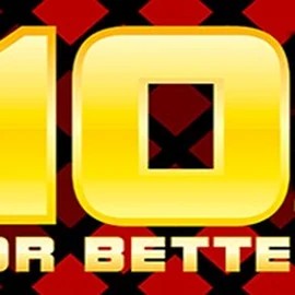 10s or Better by 1x2gaming, showcased at sstake.org – game logo