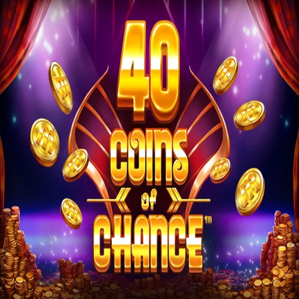 40 Coins of Chance by SYNOT Games, showcased at sstake.org – game logo