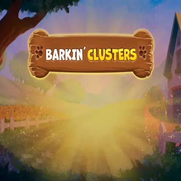 Barkin Clusters slot logo by Greentube at Stake Casino