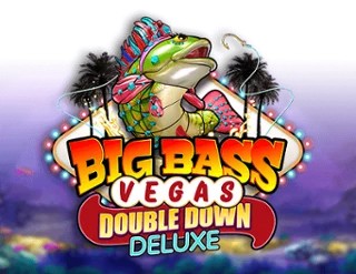 Big Bass Vegas Double Down Deluxe Slot slot logo by Pragmatic Play at Stake Casino