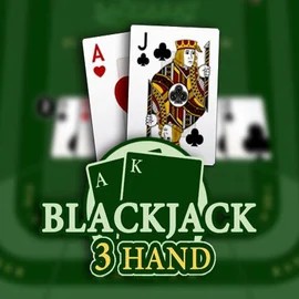 Blackjack 3H (Habanero) online game logo by Habanero on sstake.org