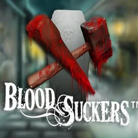 Blood Suckers slot logo by NetEnt at Stake Casino