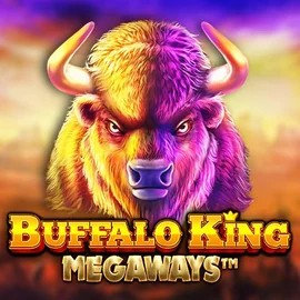Slots logo of Buffalo King Megaways from Pragmatic Play at Stake Casino