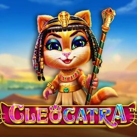Slots logo of Cleocatra from Pragmatic Play at Stake Casino