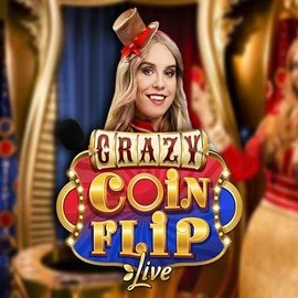 Enjoy Crazy Coin Flip by Evolution – logo hosted on sstake.org