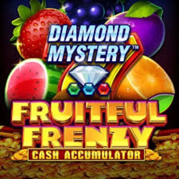 Slots logo of Diamond Mystery Fruitful Frenzy Cash Accumulator from Greentube at Stake Casino