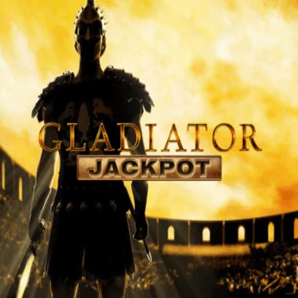 Gladiator Jackpot online game logo by Playtech on sstake.org