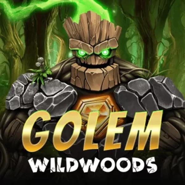 Golem Wildwoods logo by BF Games Stake Casino