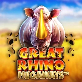 Great Rhino Megaways by Pragmatic Play, showcased at sstake.org – game logo