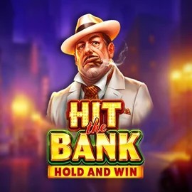 Hit The Bank Hold and Win logo by Playson at Stake Casino