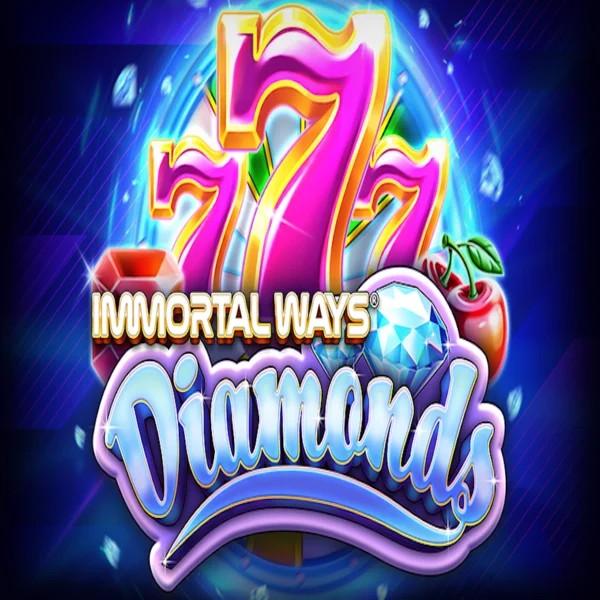 Immortal Ways Diamonds logo by RubyPlay at Stake Casino