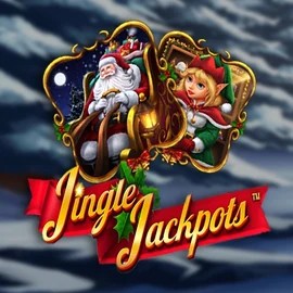 Jackpots logo of Jingle Jackpots from Dragon Gaming at Stake Casino