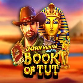 Official Slots logo: John Hunter and the Book of Tut by Pragmatic Play at Stake Casino