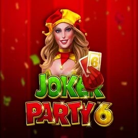 Slots logo of Joker Party 6 from Greentube at Stake Casino