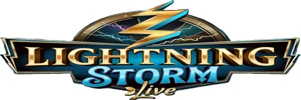 Lightning Storm online game logo by Evolution on sstake.org
