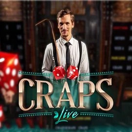 Live Casino logo of Live Craps from Evolution at Stake Casino