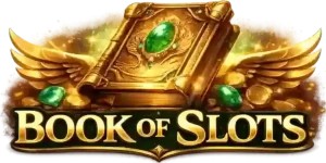 Book of Slots slot visual from ThunderSpin available on sstake.org