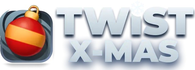 Twist X-mas online game logo by InOut on sstake.org