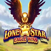 Lone Star Link Eagle Wins logo – Slots by Novomatic at Stake Casino