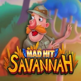 Mad Hit Savannah slot visual from RubyPlay available on sstake.org