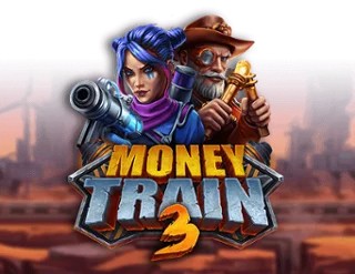 Slots logo of Money Train 3 from Relax Gaming at Stake Casino