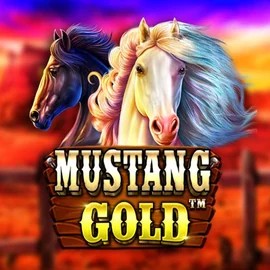 Mustang Gold logo by Pragmatic Play at Stake Casino
