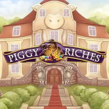 Piggy Riches logo by NetEnt Stake Casino