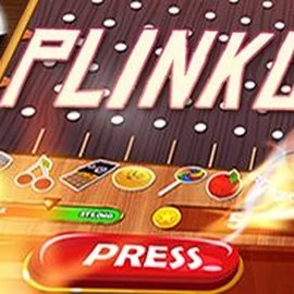Plinko slot logo by BGAMING at Stake Casino