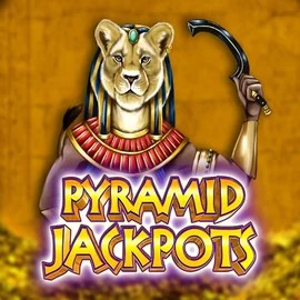 Pyramid Jackpots online game logo by King Show Games on sstake.org
