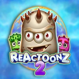 Reactoonz 2 logo by Play'n GO Stake Casino