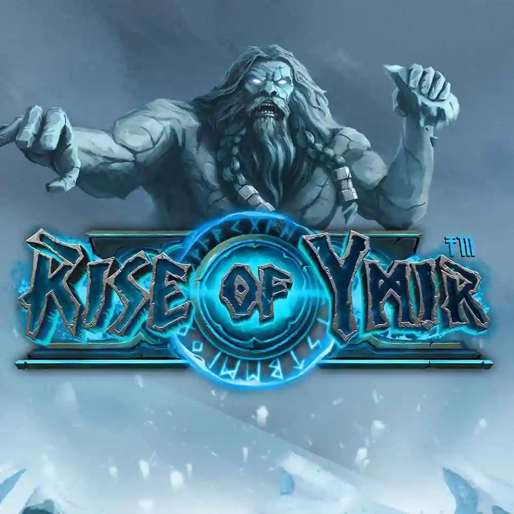 Rise of Ymir by Hacksaw Gaming, showcased at sstake.org – game logo