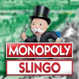 Slingo Monopoly game by Gaming Realms – logo hosted on Stake Casino