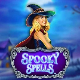 Spooky Spells casino game by Novomatic – featured logo at Stake Casino
