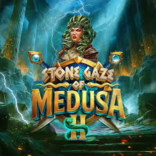 Slots logo of Stone Gaze of Medusa 2 from Stakelogic at Stake Casino