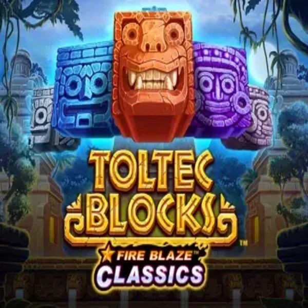 Enjoy Fire Blaze: Toltec Blocks by Rarestone Gaming – logo hosted on sstake.org