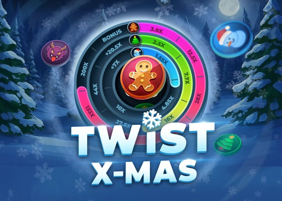 Play the Twist X-mas slot by InOut on Stake Casino