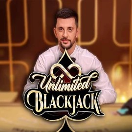 Unlimited Blackjack logo – Live Casino by Ezugi at Stake Casino