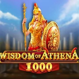 Wisdom of Athena 1000 game by Pragmatic Play – logo hosted on Stake Casino