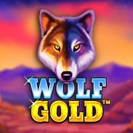 Wolf Gold slot icon by Pragmatic Play, available at Stake Casino